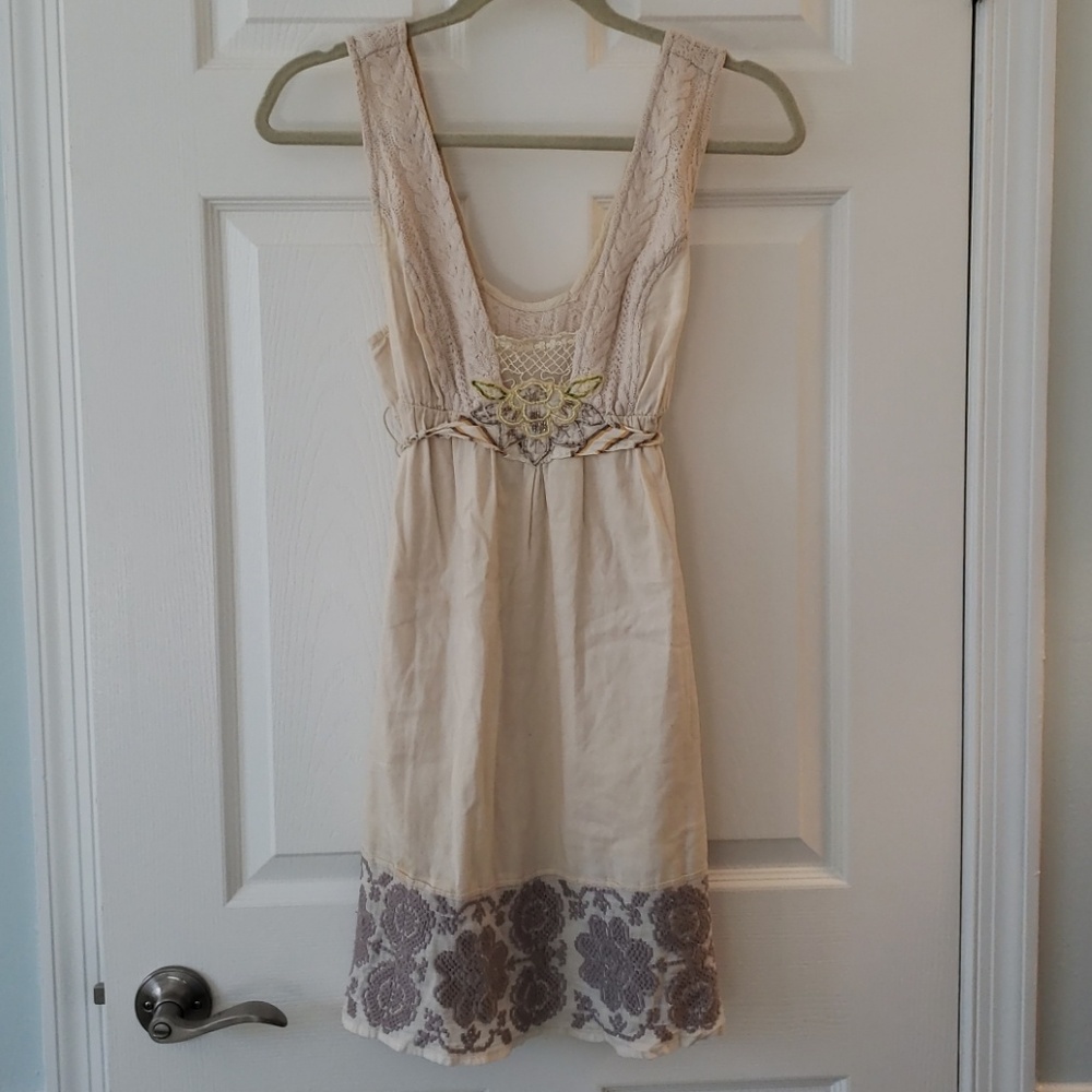 Free People Off White Dress